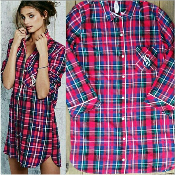 Victoria's Secret Other - Victoria’s Secret plaid dreamers sleep set
